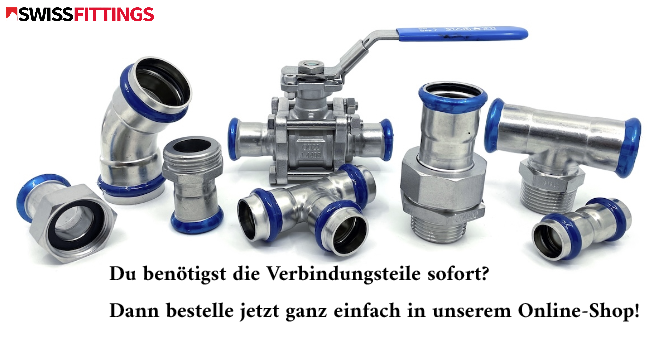 Swiss Fittings - Dein Online Shop für Edelstahl Fittings, Flansche und vieles mehr!
