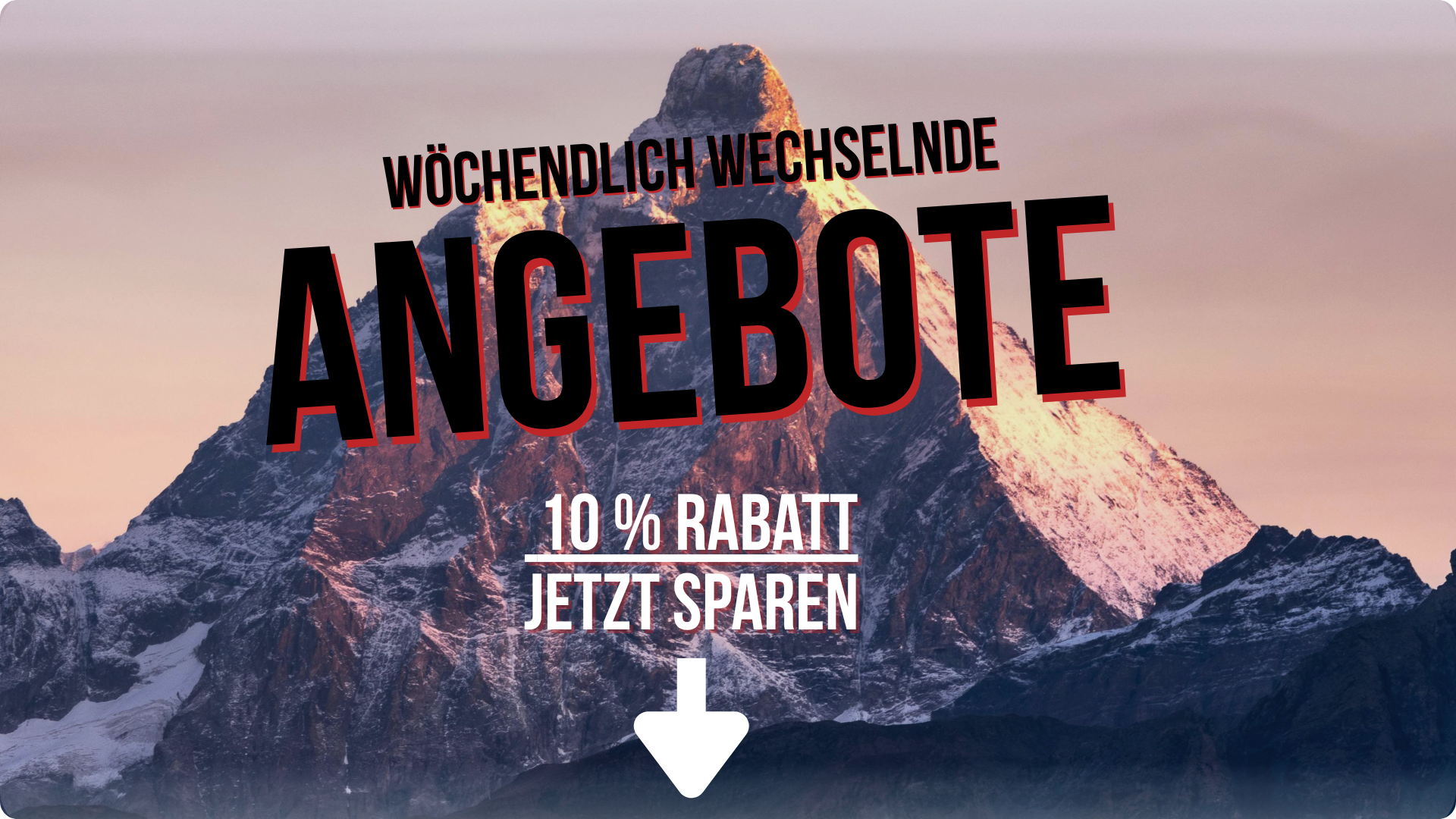 Wöchentlich wechselnde Angebote. Spare jetzt 10%