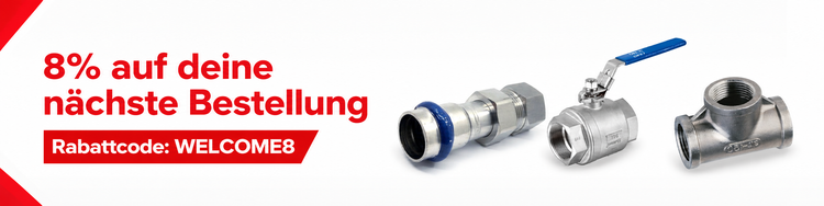 8% auf deine nächste Bestellung